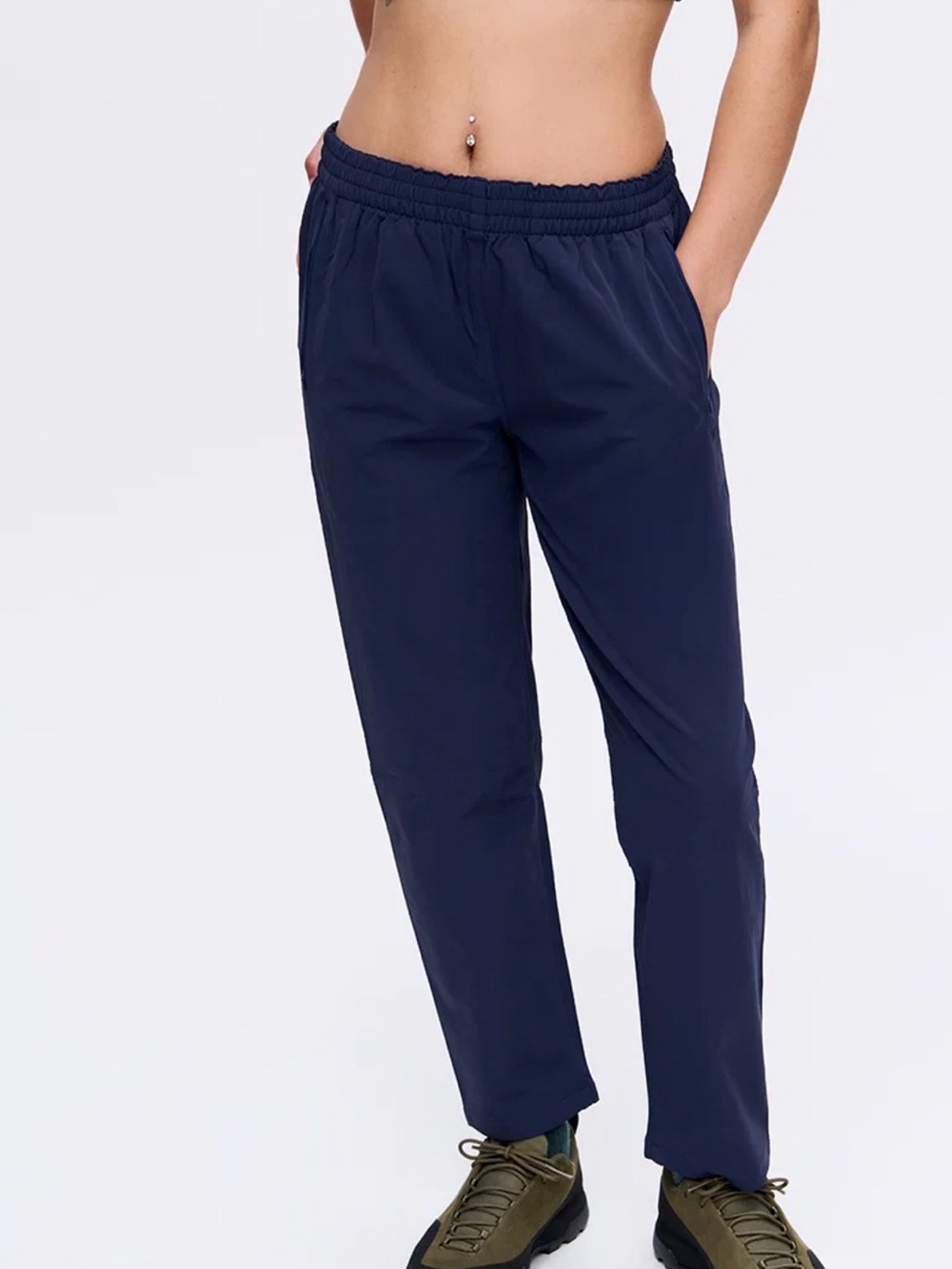New Outdoor Voices RecTrek 26" Pant Navy Blue size XS